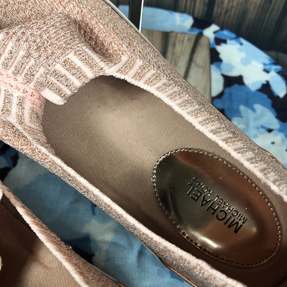 Michael Kors Skyler Slip On Sneakers Rose Gold - Picture 8 of 8